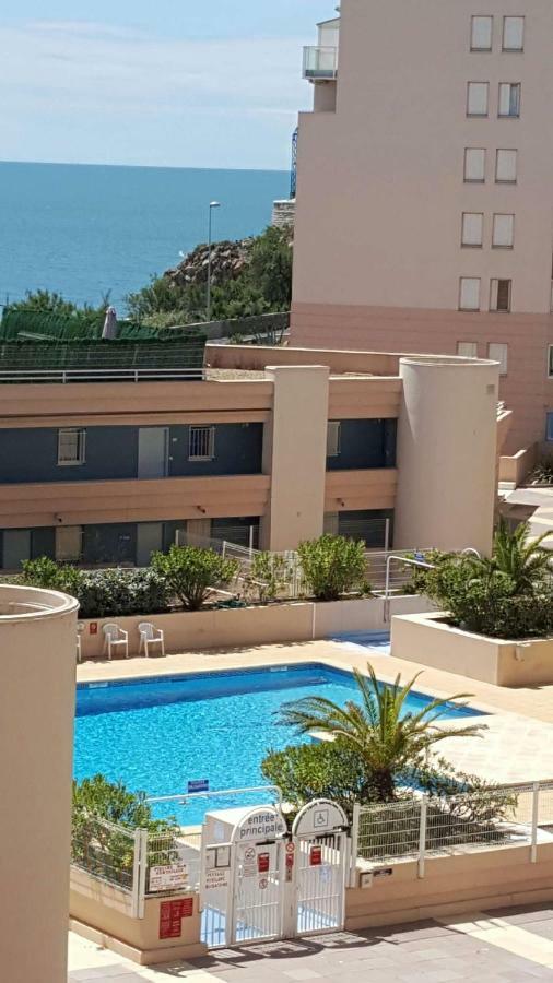 Appartement T3 Traversant Residence Standing Garage Et Piscine Exterieure Gratuits Sète Eksteriør billede